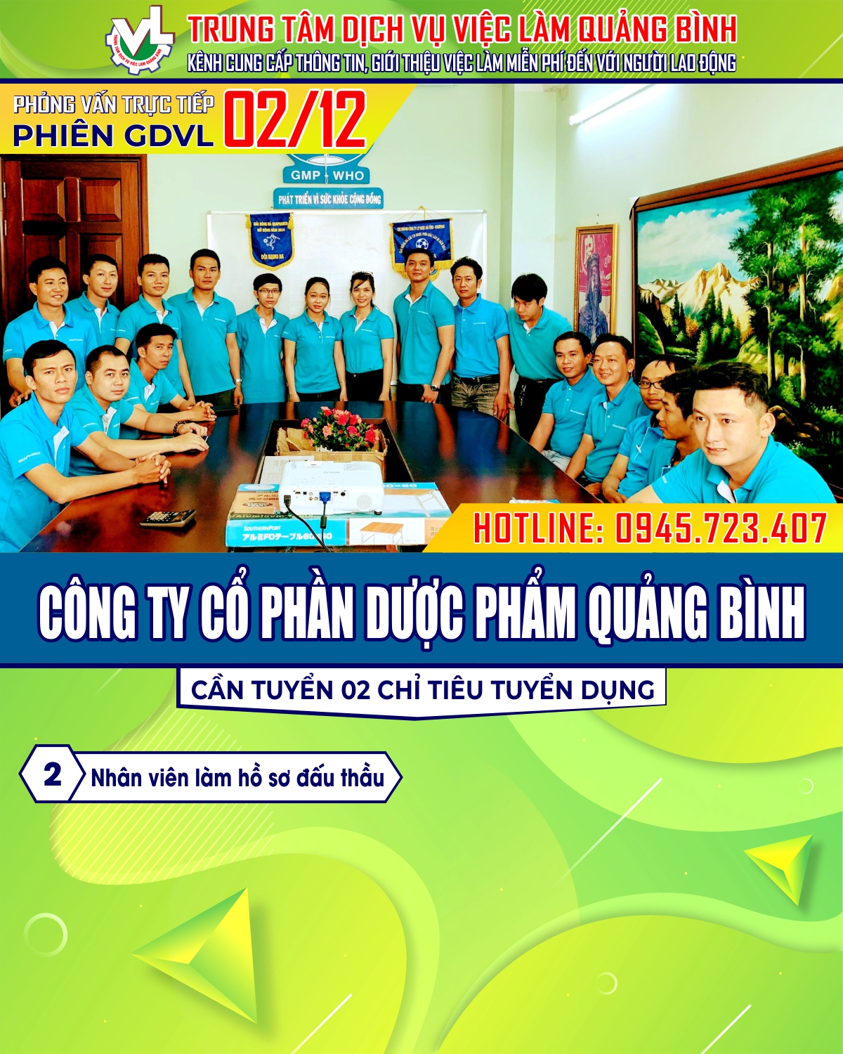 THÔNG BÁO PHIÊN GIAO DỊCH VIỆC LÀM LẦN THỨ 22 NĂM 2024 NGÀY 02/12/2024